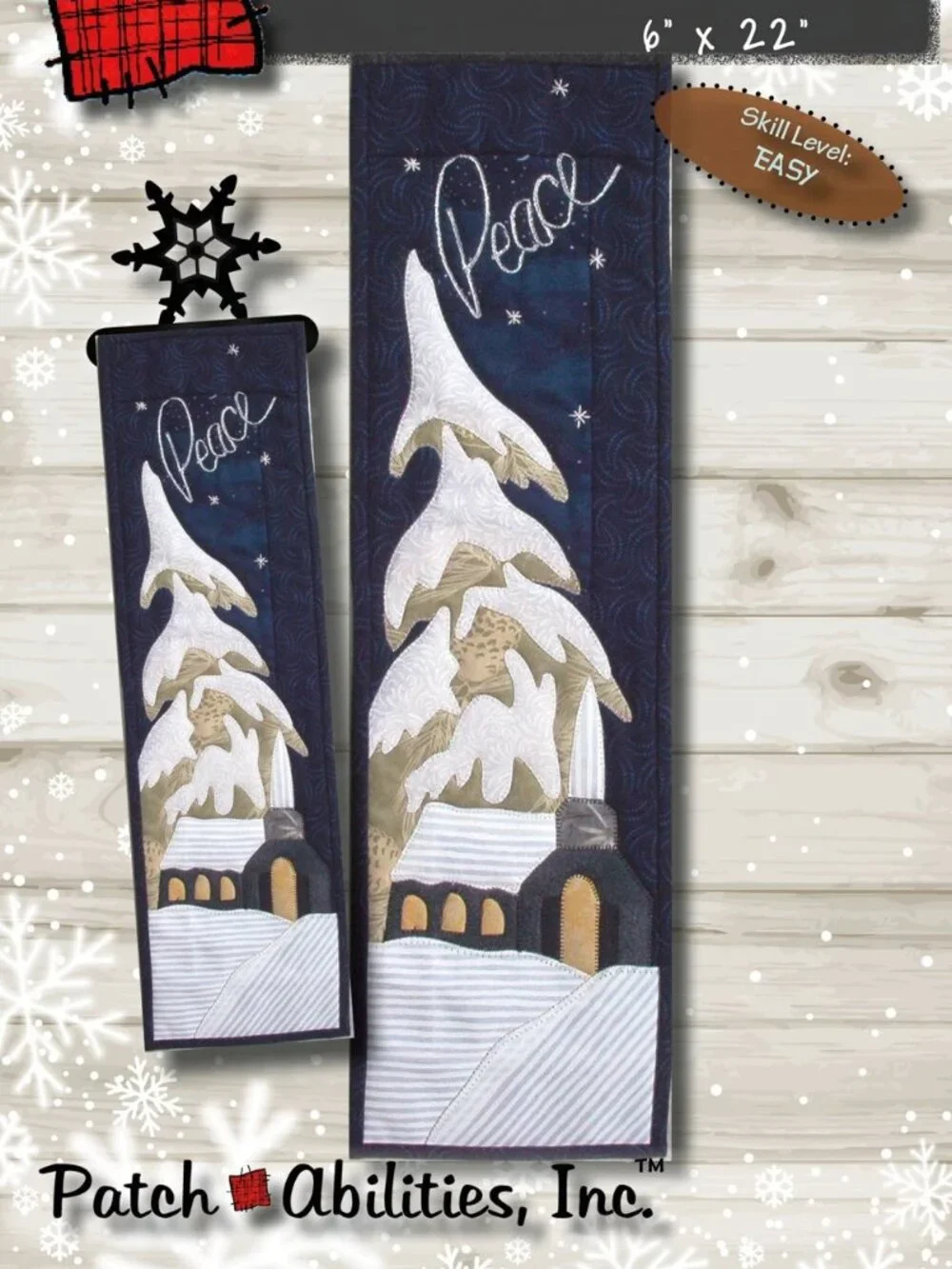 Patch Abilities Silent Night Quilted Wall Hanging Kit NEW Christmas Holiday DIY